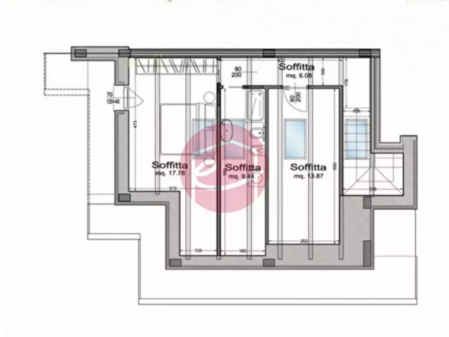 Immagine 15 di Appartamento in vendita  a Santarcangelo Di Romagna