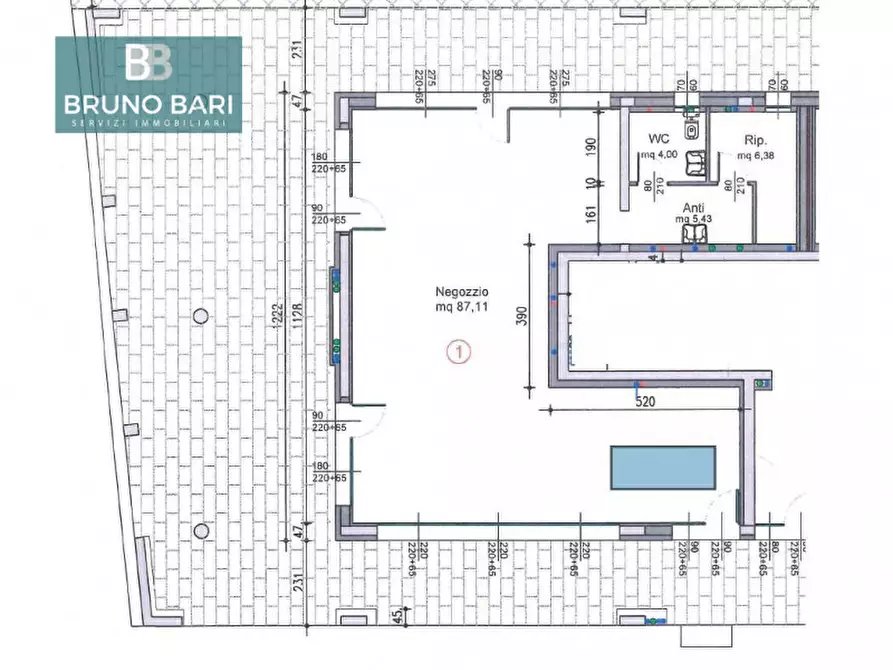 Immagine 3 di Negozio in vendita  in Via Giovani ventiteeimo a Aviano