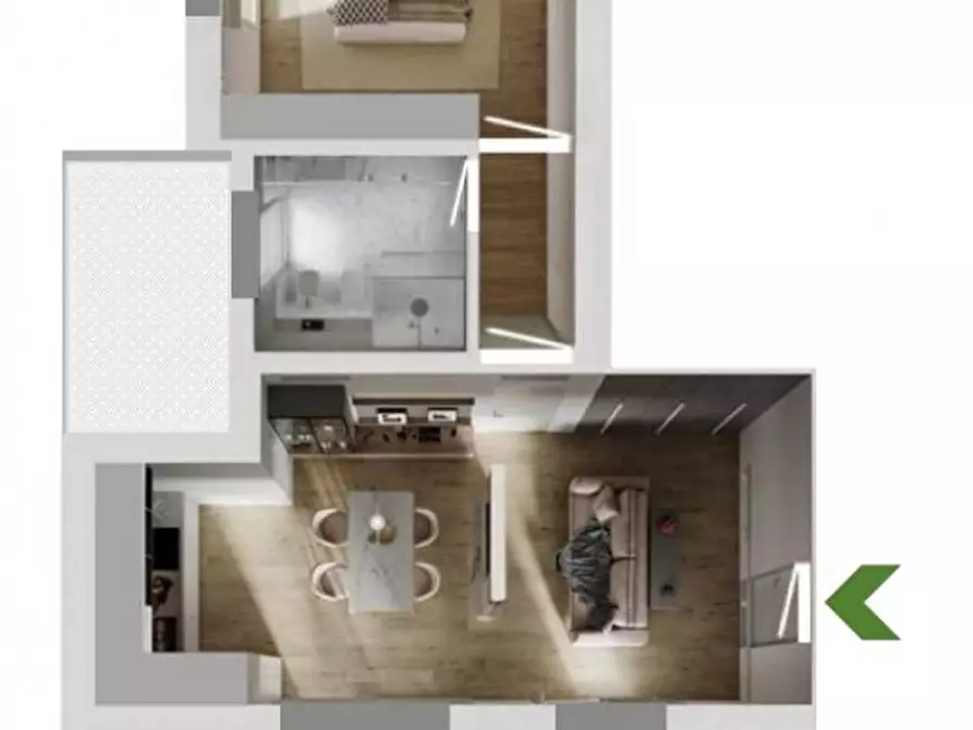 Immagine 8 di Appartamento in vendita  in Viale della Libertà a Pordenone