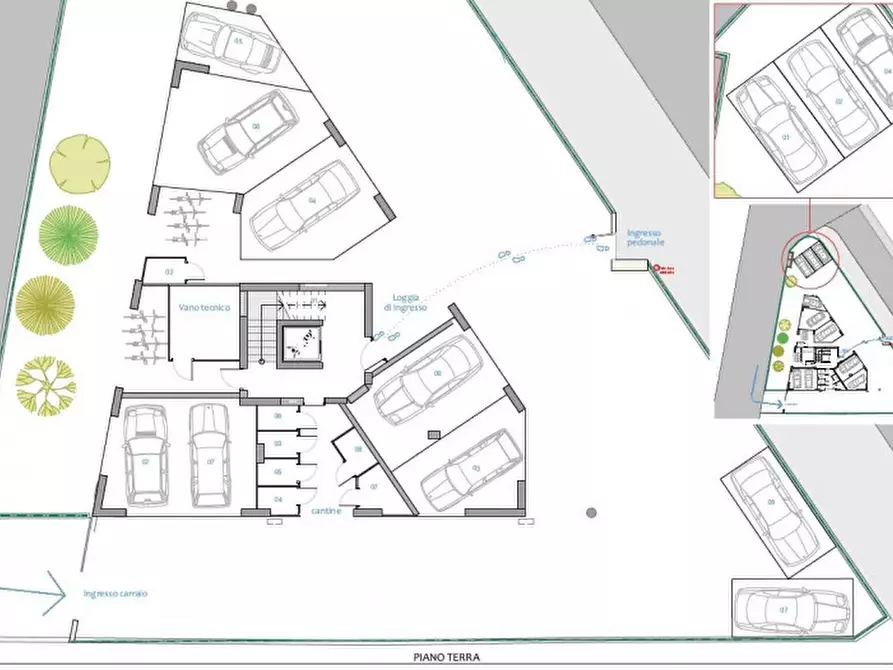 Immagine 8 di Attico in vendita  in Via Giosuè Carducci a Pordenone