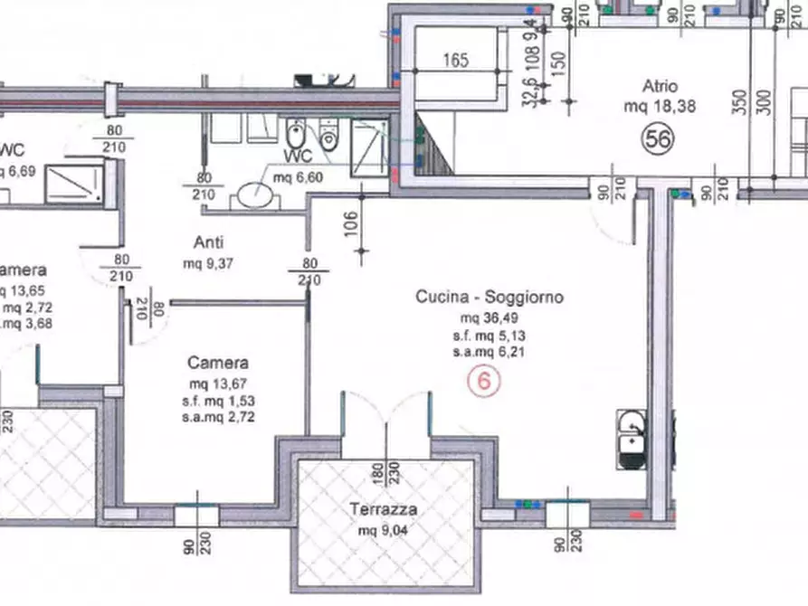Immagine 3 di Appartamento in vendita  in Via Roma a Aviano