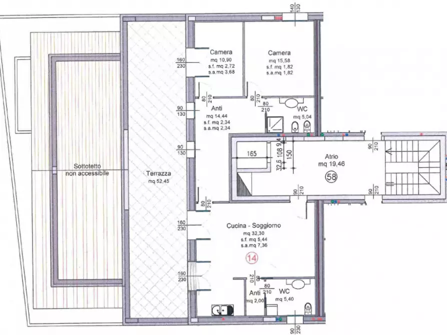 Immagine 4 di Attico in vendita  in Via Roma a Aviano