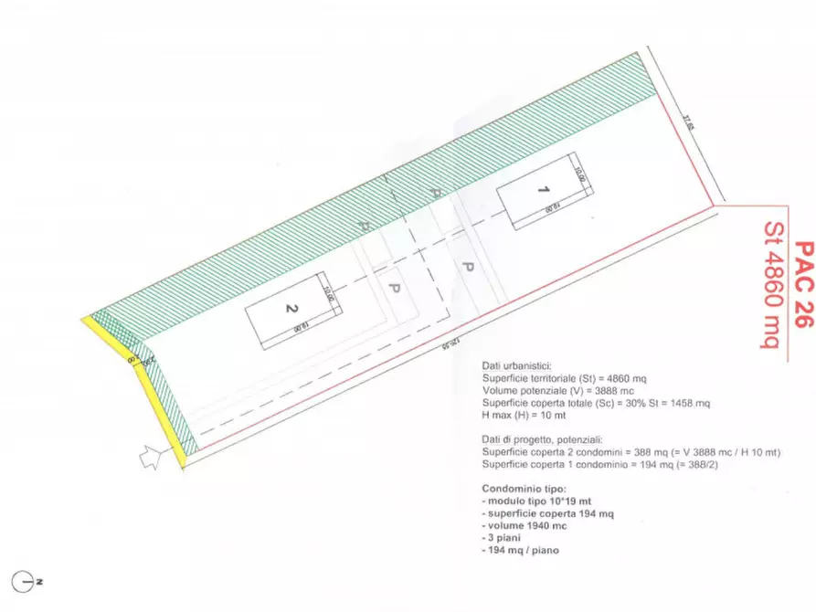 Immagine 4 di Terreno in vendita  in Via Alessandro Volta a Pordenone