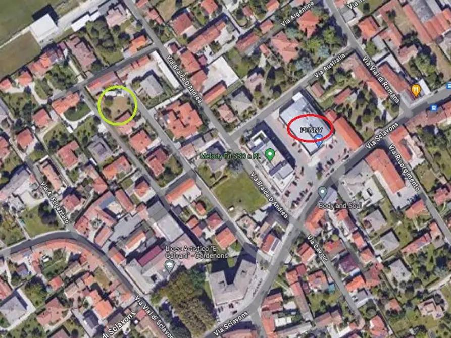 Immagine 3 di Terreno in vendita  in Via Sclavons a Cordenons