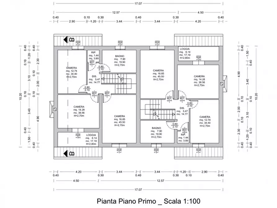 Immagine 29 di Casa bifamiliare in vendita  in Legnaro Via Frassanedo 3 a Legnaro