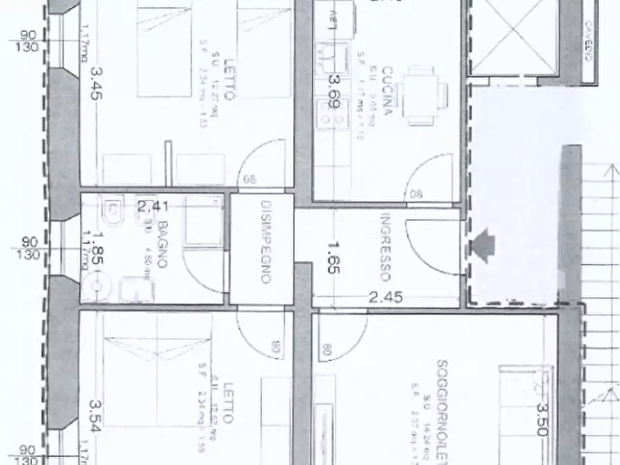 Immagine 1 di Appartamento in vendita  a Osimo
