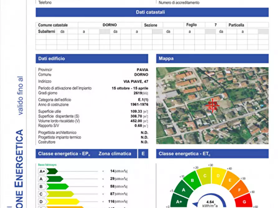 Immagine 21 di Casa indipendente in vendita  in via Piave n° 47 a Dorno