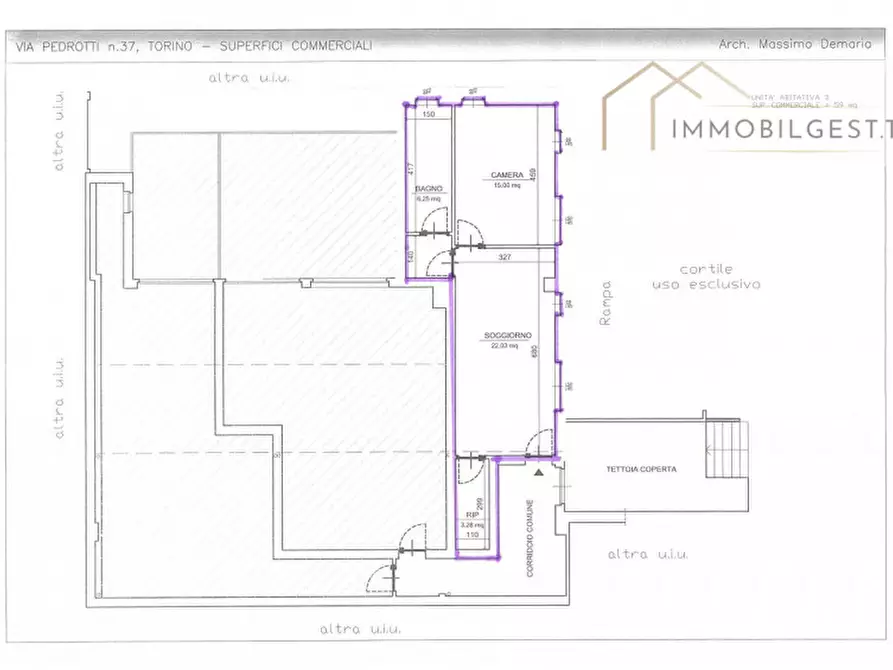 Immagine 10 di Appartamento in vendita  in Via Carlo Pedrotti a Torino