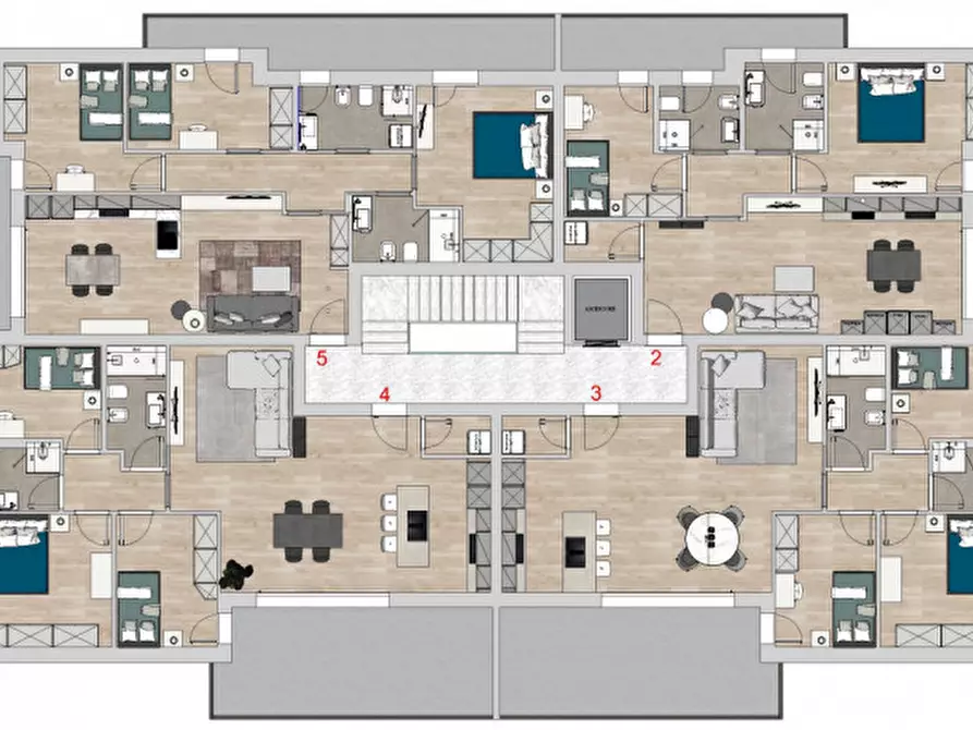 Immagine 13 di Appartamento in vendita  a Padova