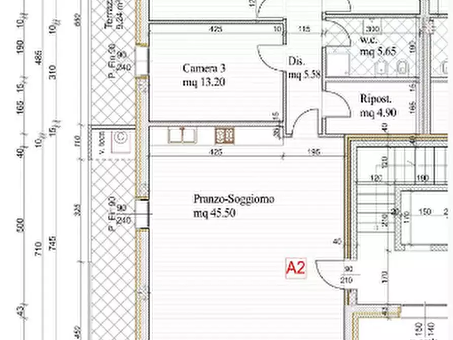 Immagine 3 di Appartamento in vendita  a Campodarsego
