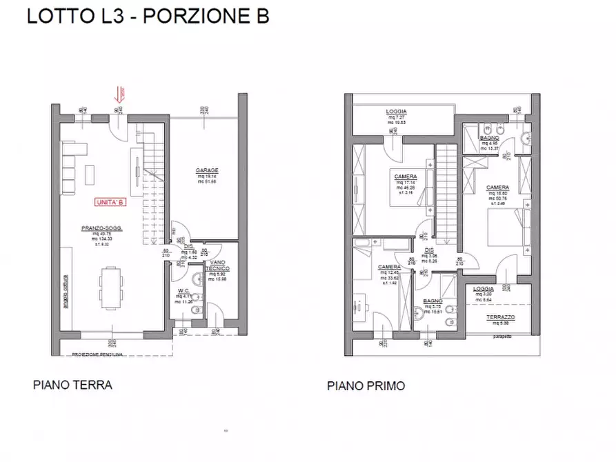 Immagine 7 di Casa quadrifamiliare in vendita  in VIGONZA ZONA CAPRICCIO a Vigonza