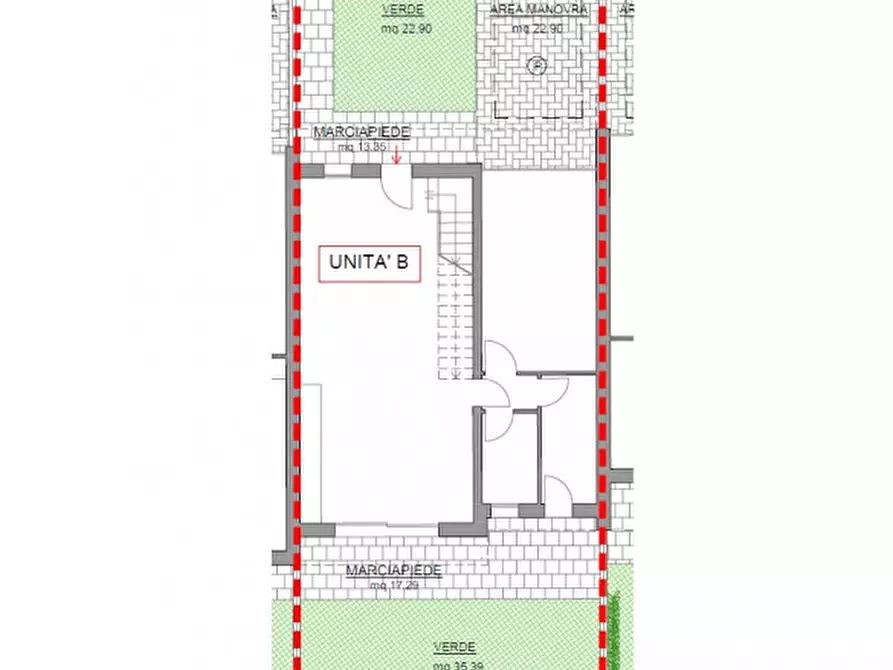 Immagine 8 di Casa quadrifamiliare in vendita  in VIGONZA ZONA CAPRICCIO a Vigonza