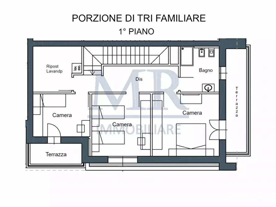 Immagine 3 di Casa trifamiliare in vendita  in Via Santa Caterina da Siena a Albignasego