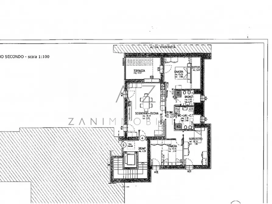 Immagine 2 di Appartamento in vendita  in Via Palestro a San Martino Di Lupari