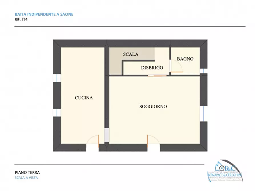 Immagine 14 di Rustico / casale in vendita  in Frazione Saone a Tione Di Trento
