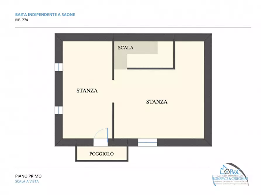 Immagine 15 di Rustico / casale in vendita  in Frazione Saone a Tione Di Trento