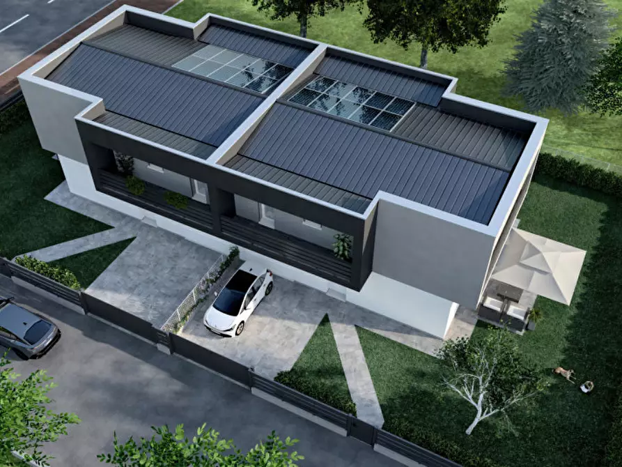 Immagine 2 di Casa bifamiliare in vendita  in via torino a Villafranca Padovana