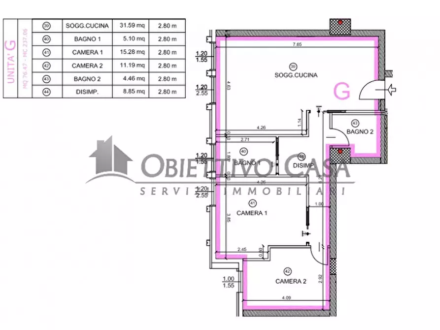 Immagine 14 di Appartamento in vendita  in Largo Europa a Padova