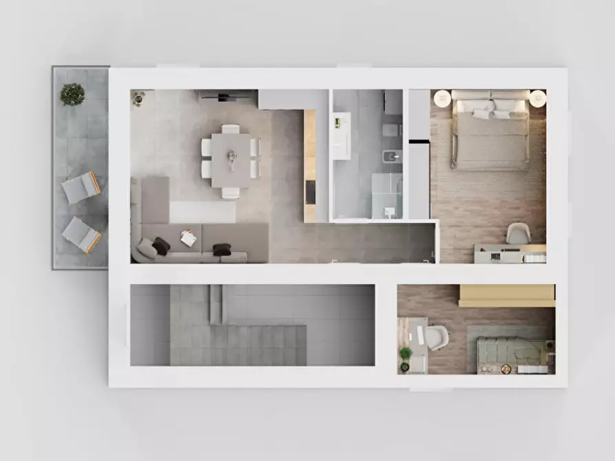 Immagine 3 di Appartamento in vendita  in via nazionale 45 a Trento