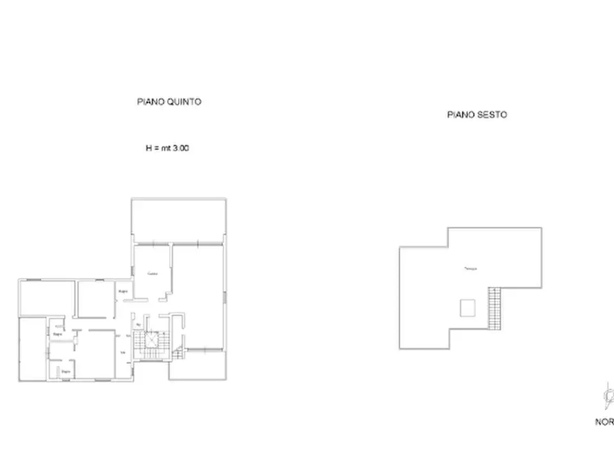 Immagine 2 di Attico in vendita  in Pineta Zerbi a Reggio Di Calabria