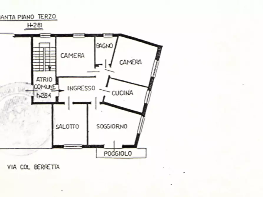Immagine 26 di Appartamento in vendita  in Via Col Berretta a Padova