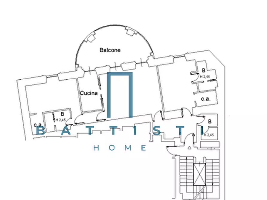 Immagine 26 di Appartamento in affitto  in Via Aniene a Roma