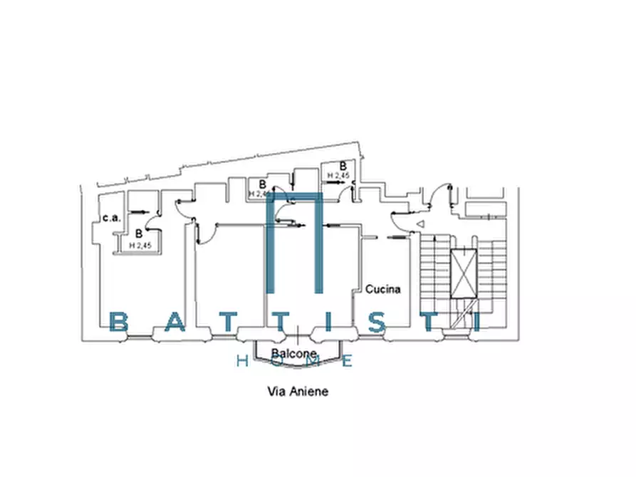 Immagine 20 di Appartamento in affitto  in Via Aniene a Roma