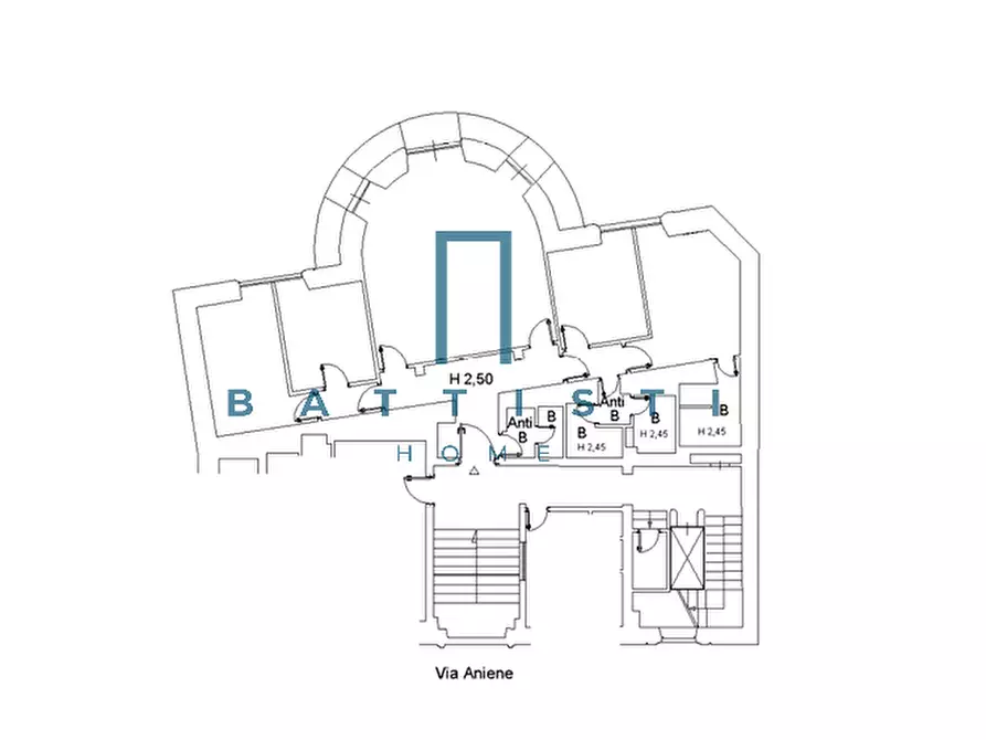 Immagine 22 di Ufficio in affitto  in Via Aniene a Roma