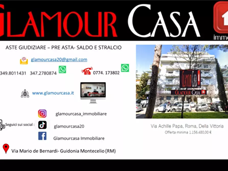 Immagine 1 di Attico in vendita  in Via Achille Papa a Roma