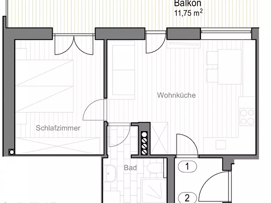 Immagine 10 di Appartamento in vendita  in Schmiedenstraße - Via Ferrara a Sesto .Sexten.