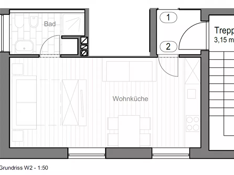 Immagine 8 di Appartamento in vendita  in Schmiedenstraße - Via Ferrara a Sesto .Sexten.