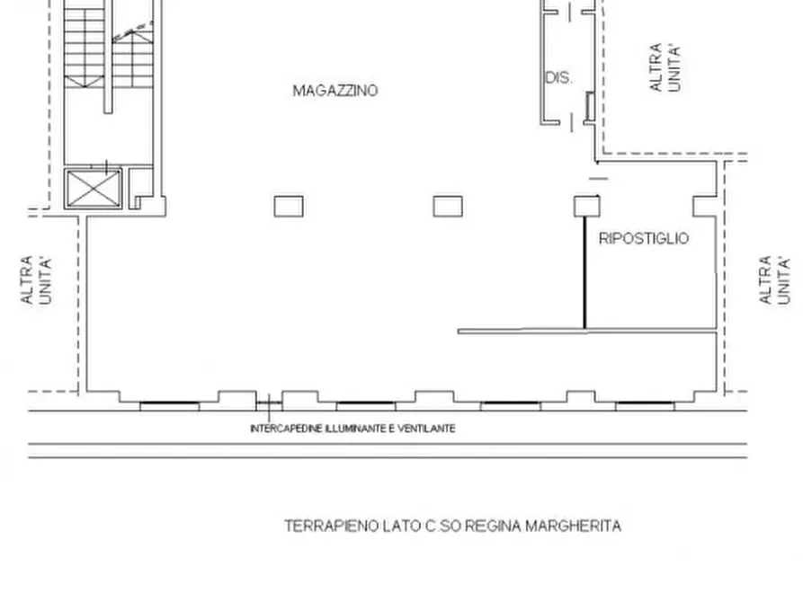 Immagine 8 di Magazzino in vendita  in Corso Regina Margherita 290/B a Torino