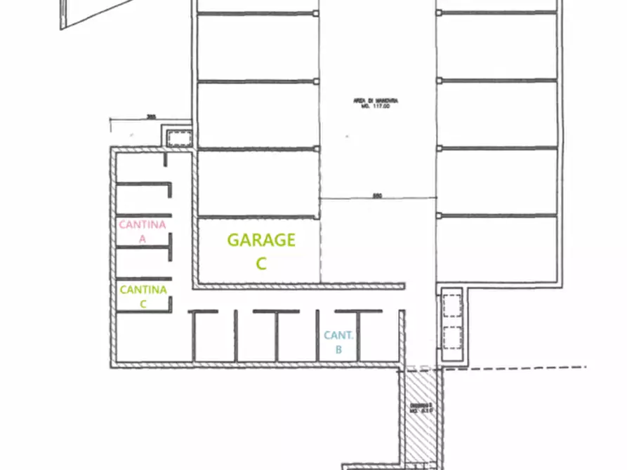 Immagine 2 di Casa trifamiliare in vendita  a Mozzecane