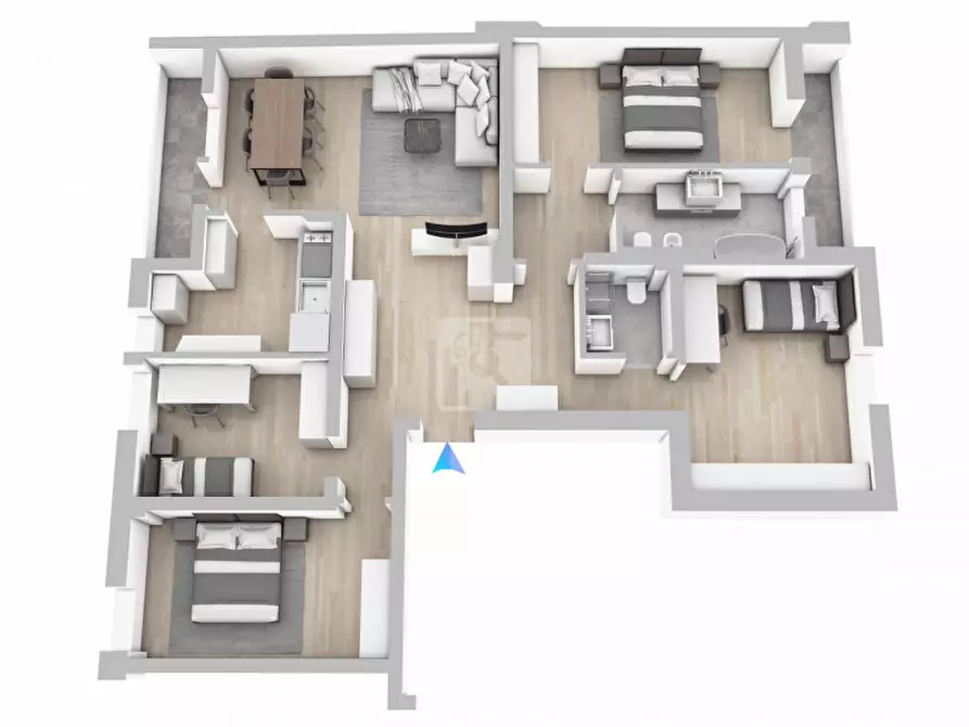 Immagine 21 di Appartamento in vendita  in Viale Primo Maggio a Riva Del Garda