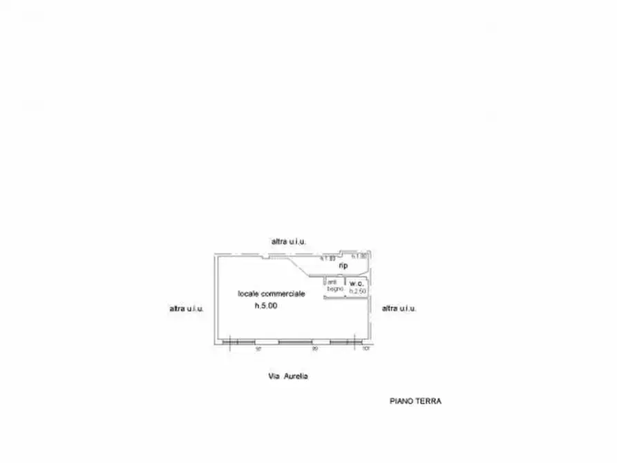 Immagine 18 di Negozio in vendita  in Via Aurelia 99 a Ceriale
