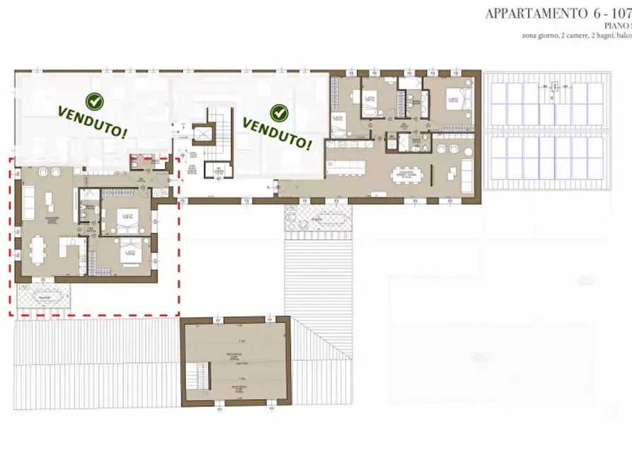 Immagine 14 di Appartamento in vendita  in Via XX Settembre, 16 a Cervia