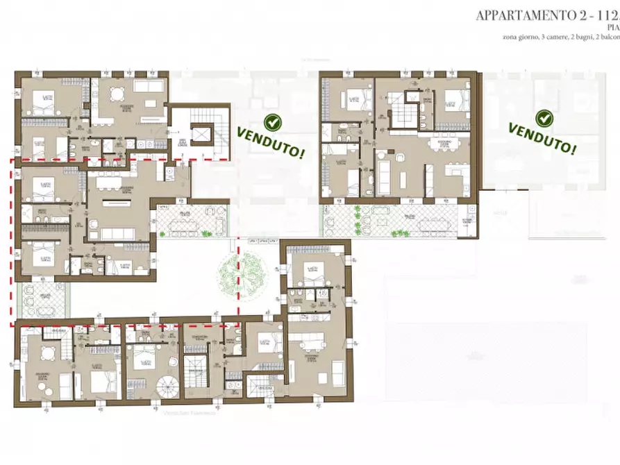 Immagine 8 di Appartamento in vendita  in Via XX Settembre, 16 a Cervia