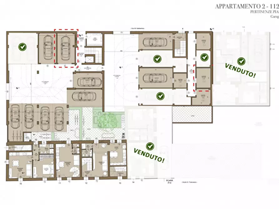 Immagine 8 di Appartamento in vendita  in Via XX Settembre, 16 a Cervia