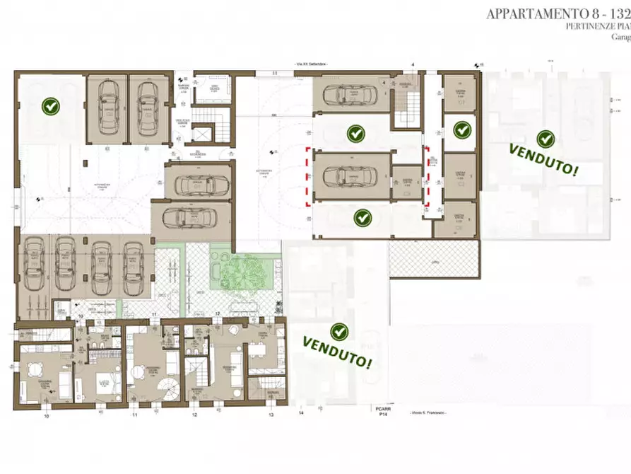 Immagine 15 di Appartamento in vendita  in Via XX Settembre, 16 a Cervia