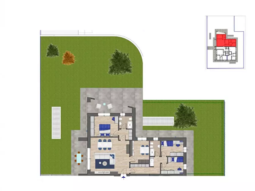 Immagine 1 di Appartamento in vendita  in Via Giuseppe Verdi 64 a Cernusco Sul Naviglio