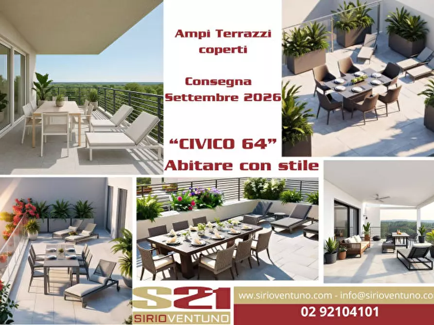 Immagine 2 di Appartamento in vendita  in Via Giuseppe Verdi 64 a Cernusco Sul Naviglio