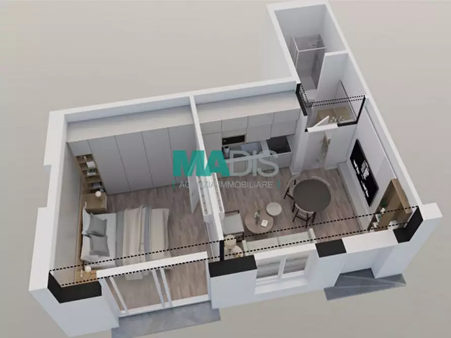 Immagine 8 di Appartamento in vendita  in Via Fiorentina a Prato