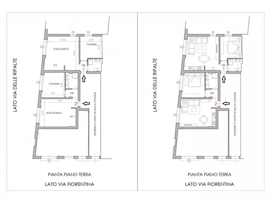 Immagine 14 di Appartamento in vendita  in Via Fiorentina a Prato