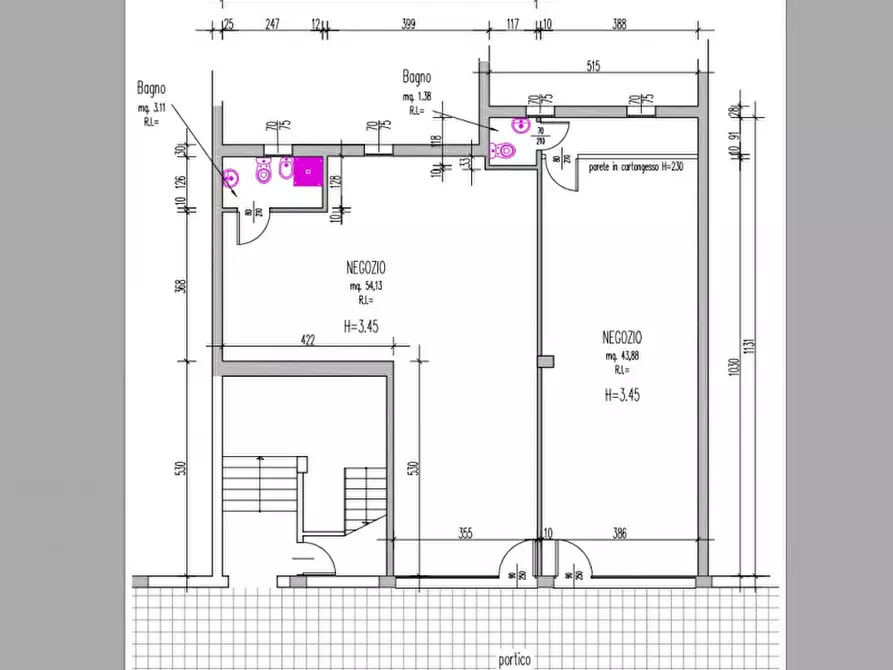Immagine 16 di Negozio in vendita  in PIAZZA GIOVANNI XXIII 10 a Novi Di Modena