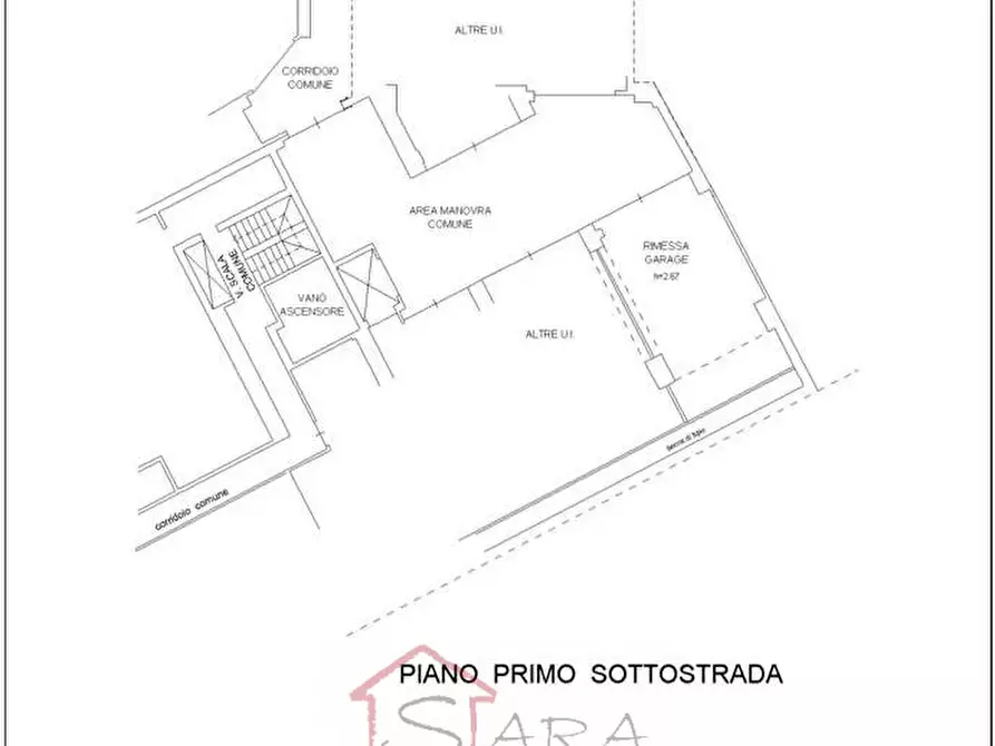 Immagine 2 di Garage in vendita  in Via San Fermo a Padova