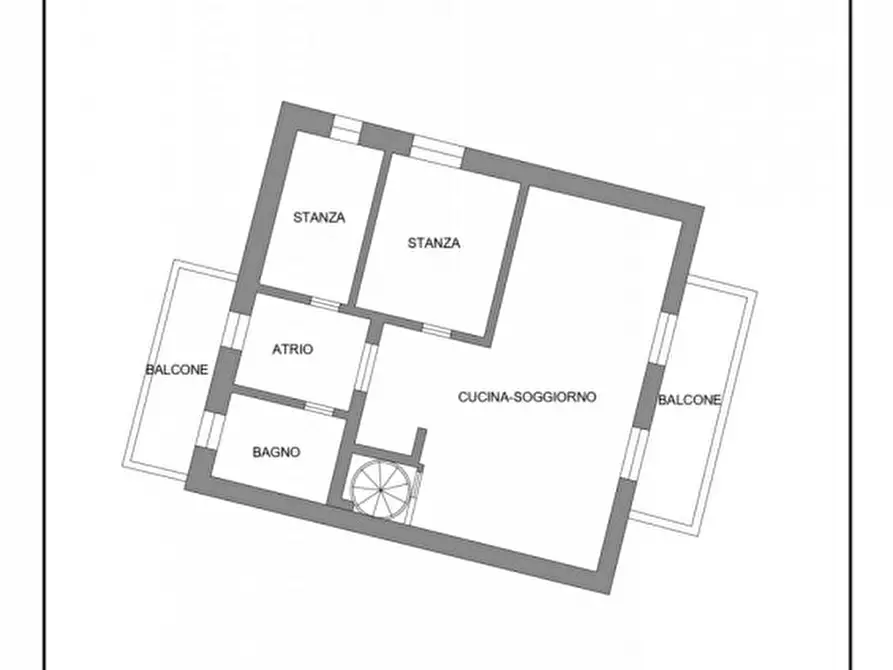 Immagine 15 di Villetta a schiera in vendita  a Fiave'