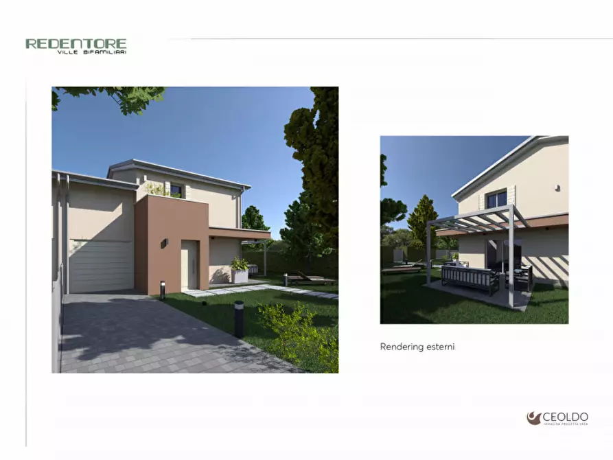 Immagine 2 di Casa bifamiliare in vendita  in Via Redentore a Pianiga