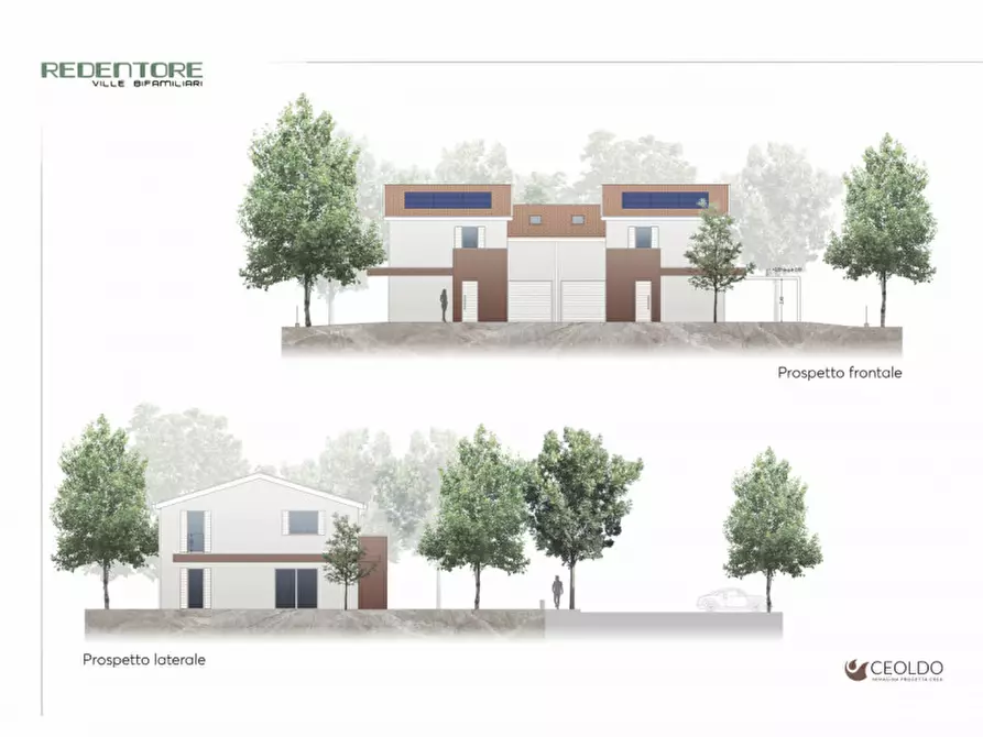 Immagine 3 di Casa bifamiliare in vendita  in Via Redentore a Pianiga