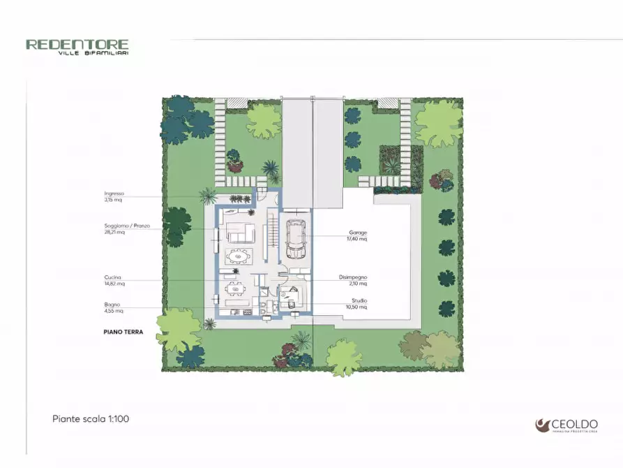 Immagine 4 di Casa bifamiliare in vendita  in Via Redentore a Pianiga