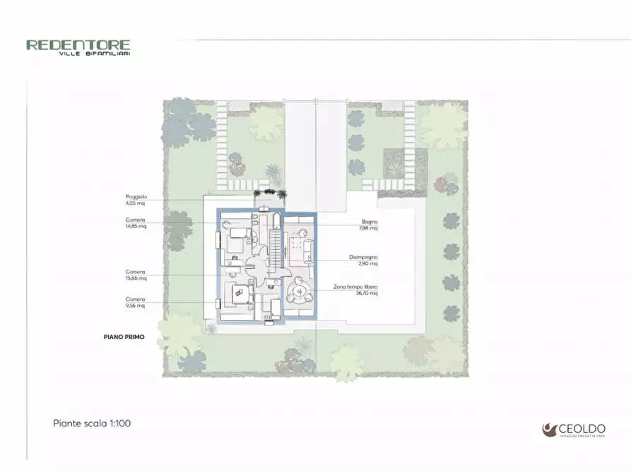 Immagine 5 di Casa bifamiliare in vendita  in Via Redentore a Pianiga